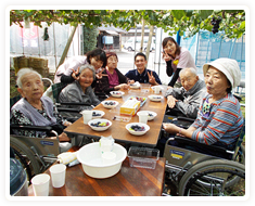 特別養護老人ホームの様子